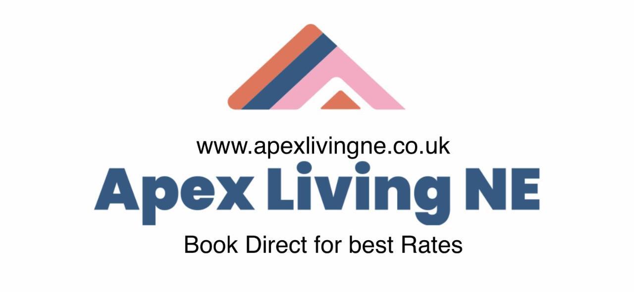 Apexlivingne - Luxury Balcony Apartment, Double Bed, Wifi Sunderland  Exterior foto